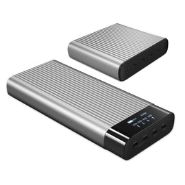 HyperJuice 245W USB-C Battery Pack & 245W GaN Desktop Charger Bundle