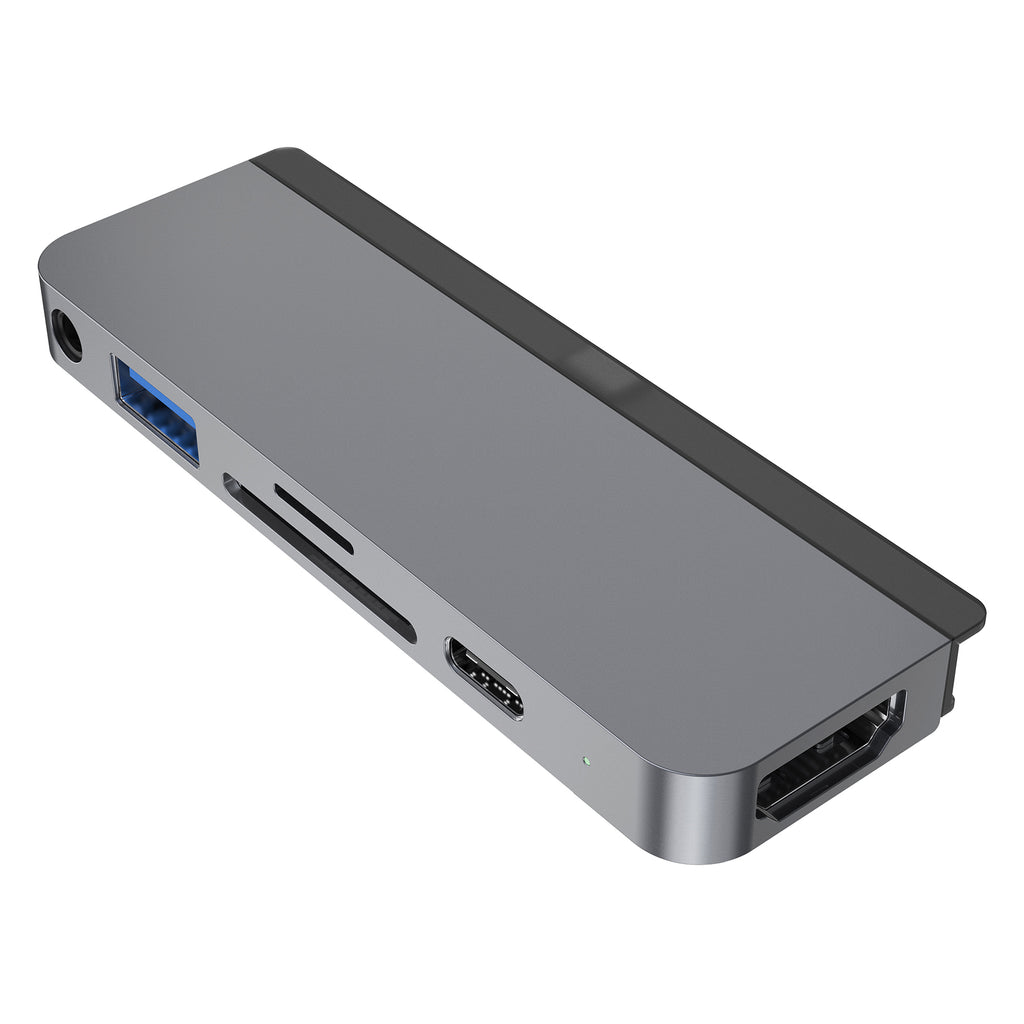HyperDrive - 6-in-1 USB-C Hub for iPad Pro - Gray
