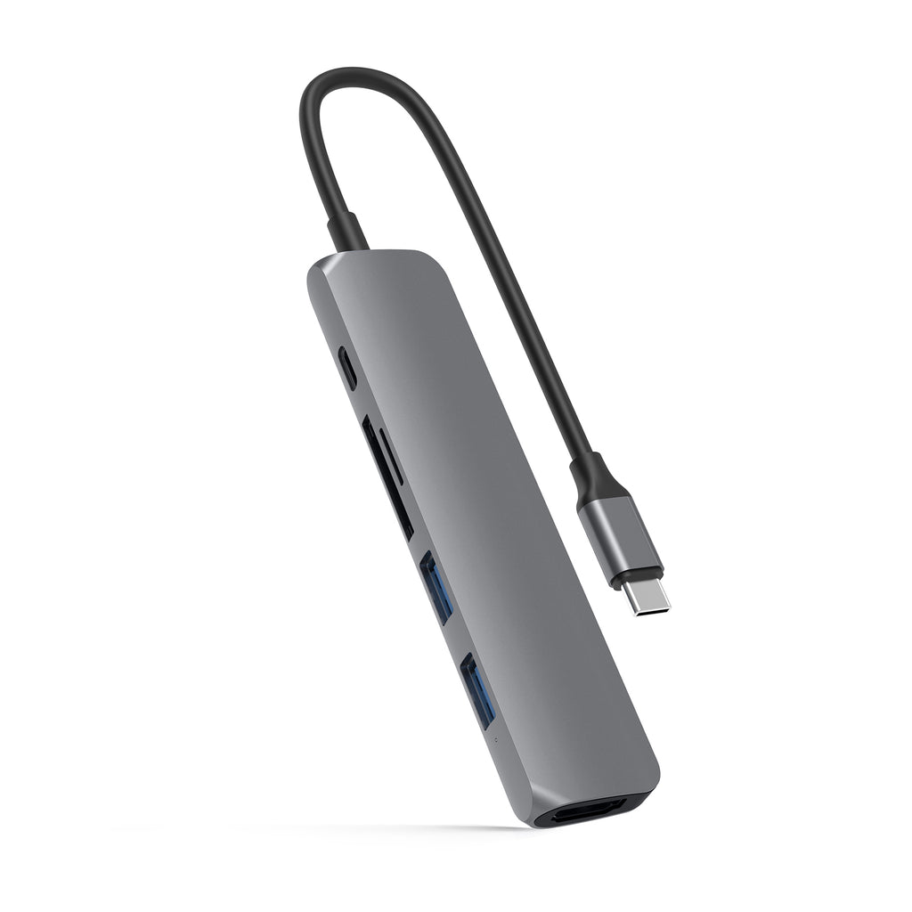 Hyper® HyperDrive 6-in-1 USB-C Hub for iPad Pro/Air - Silver
