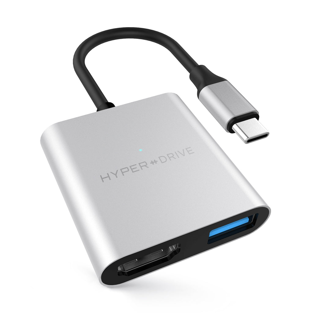 Adaptateur HDMI HyperDrive Dual 4K pour MacBook Pro/Air M1/M2