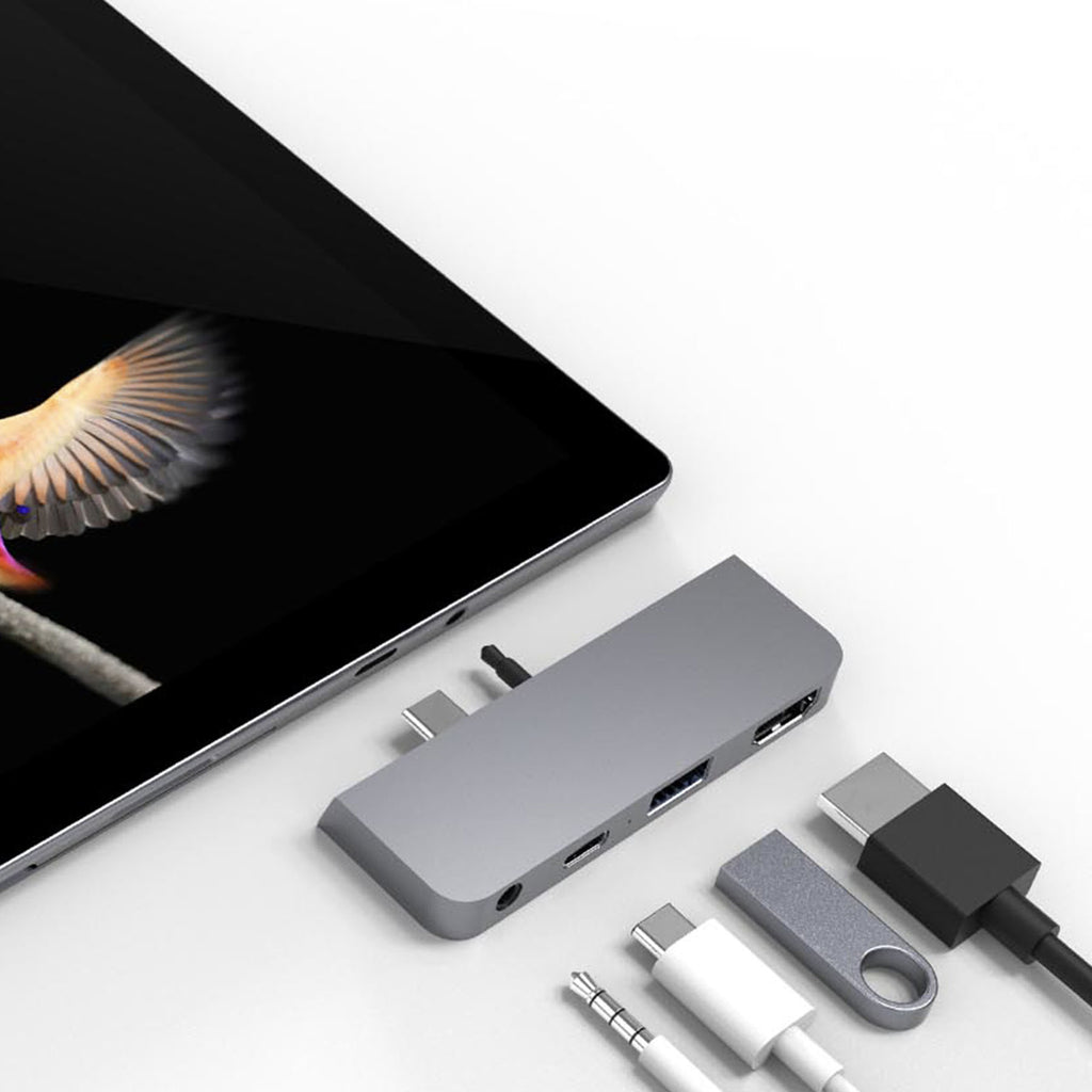 HyperDrive 4-in-1 USB-C Hub for Microsoft Surface Go