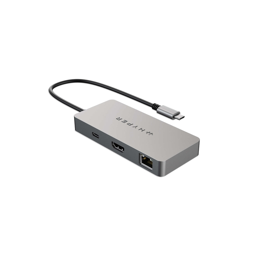 Multi-Port Adapter, Works with Type-C, USB-A and HDMI Devices, USB 3.0 Speed
