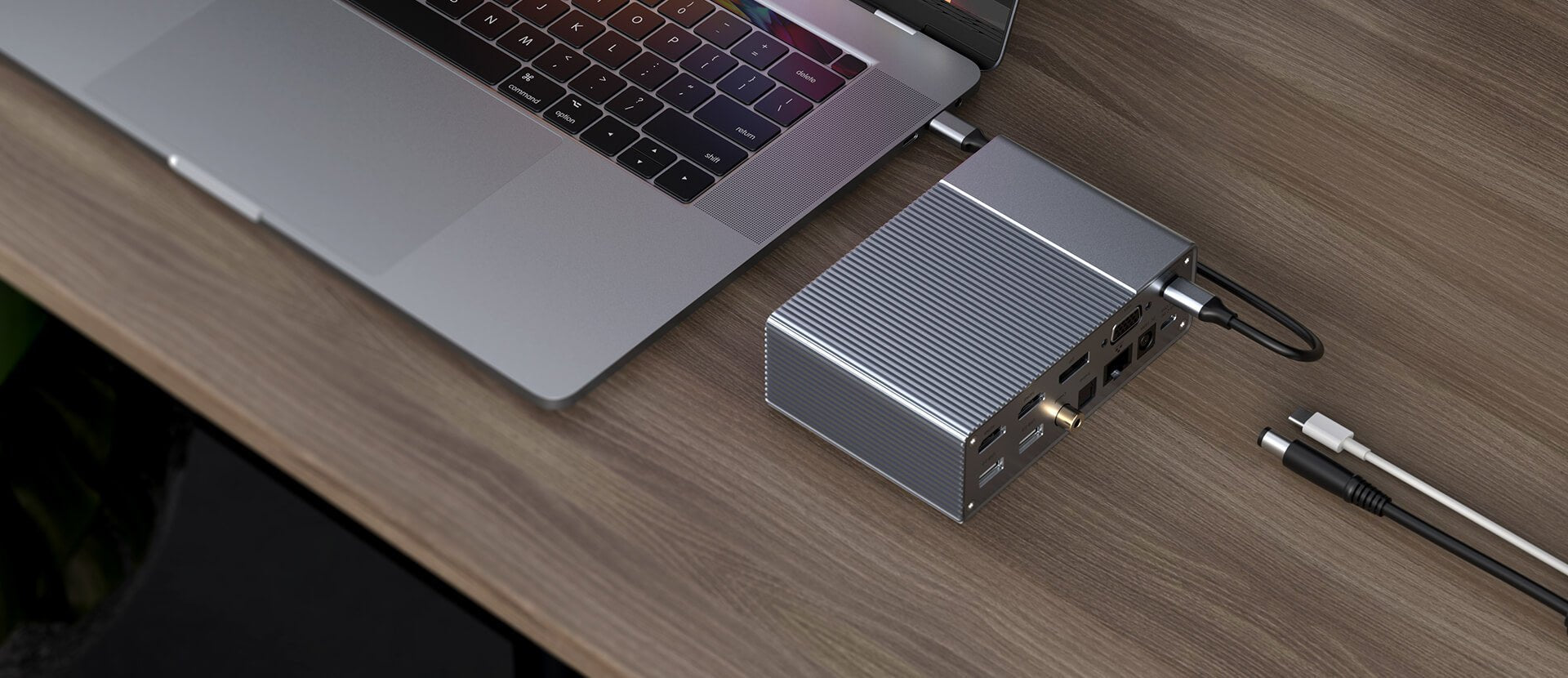 分配器・切替器 HYPER DRIVE GEN2 USB-C HUB 18-in-1 HyperDrive GEN2 18-Port USB-C Docking Station + 180W Power Adapter