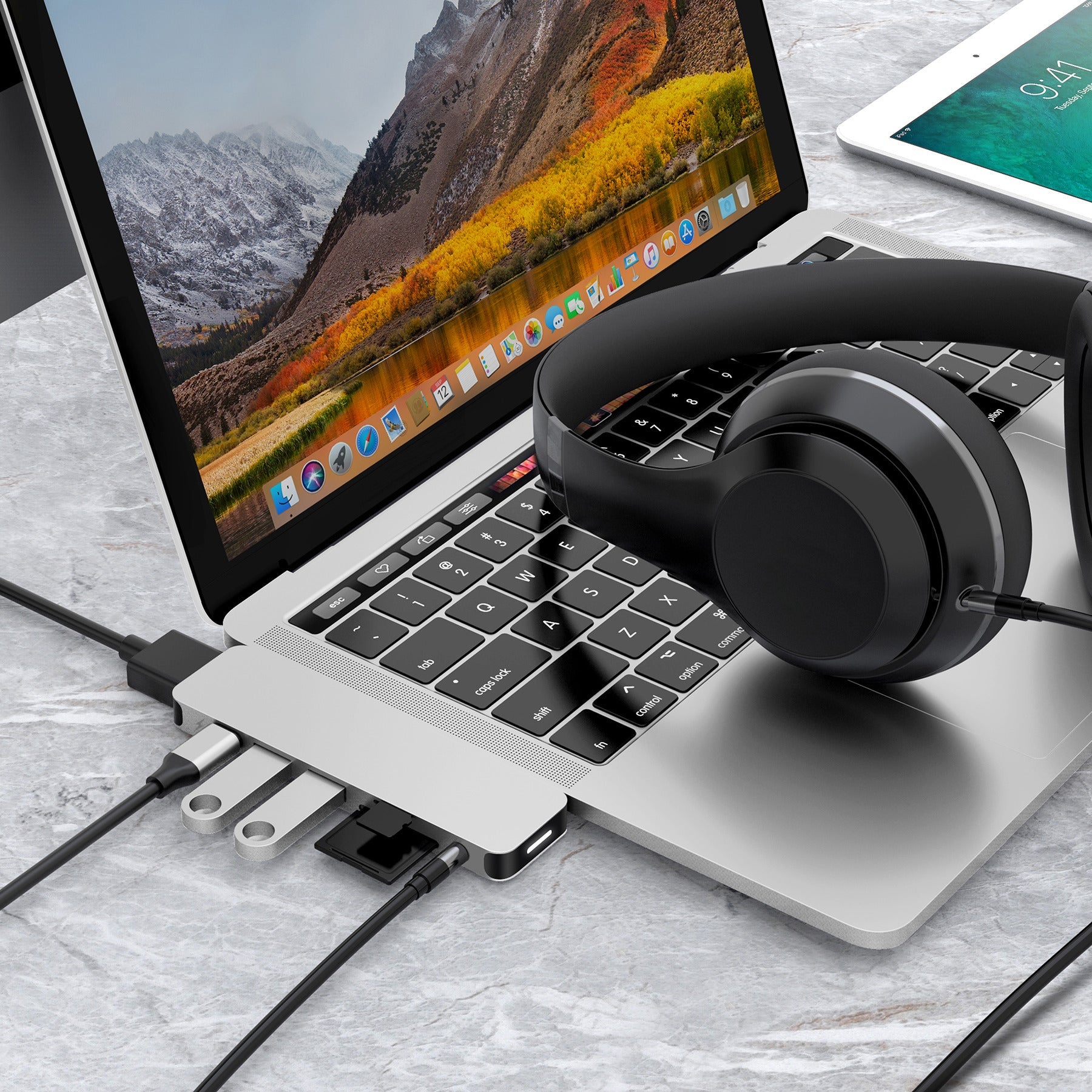 HyperDrive Solo USB-C Hub – Essential Connectivity for MacBook