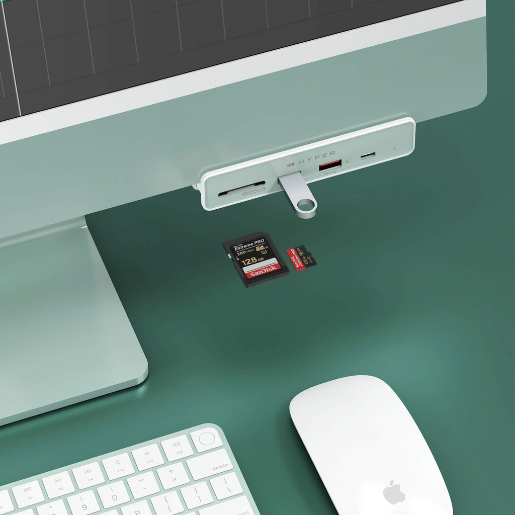 medaljevinder biord Født HyperDrive 6-in-1 USB-C Hub for iMac 24″ – HyperShop.com