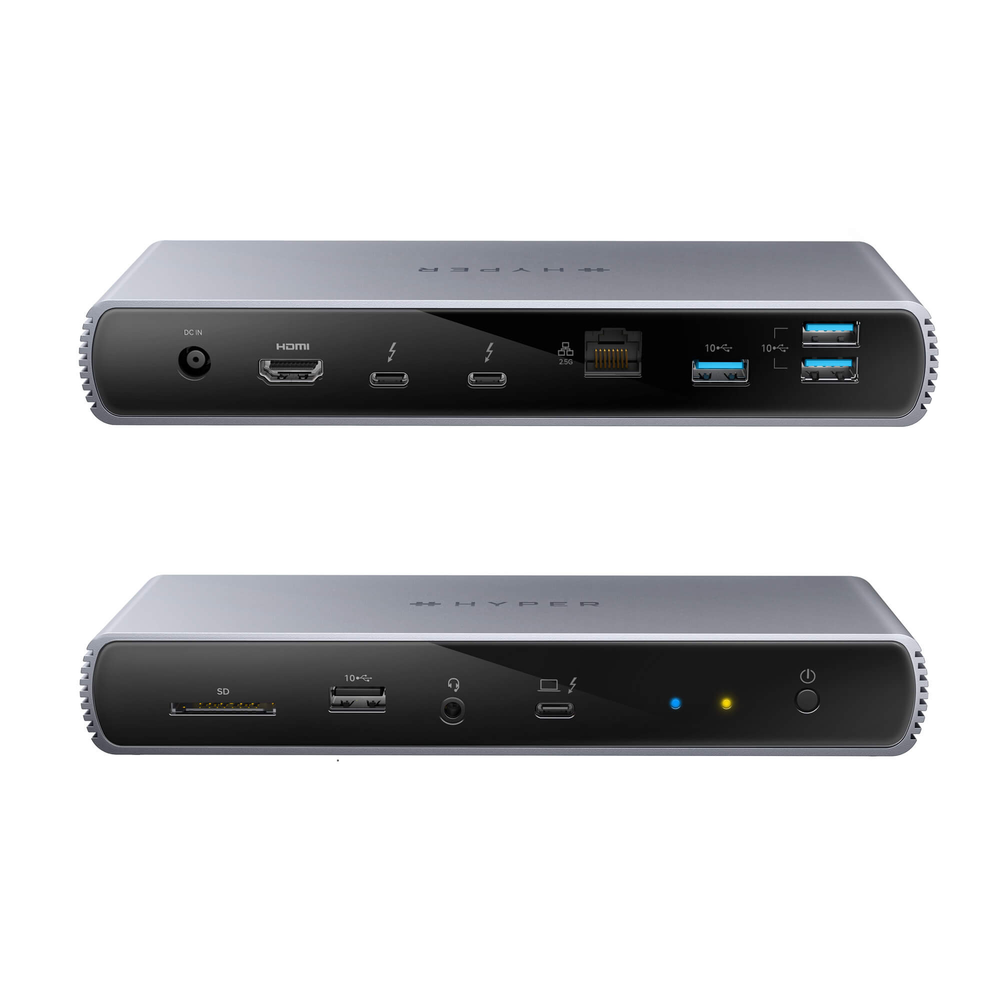 Thunderstruck Bundle! HyperDrive Thunderbolt 4 Dock & 2M Cable - HyperShop.com