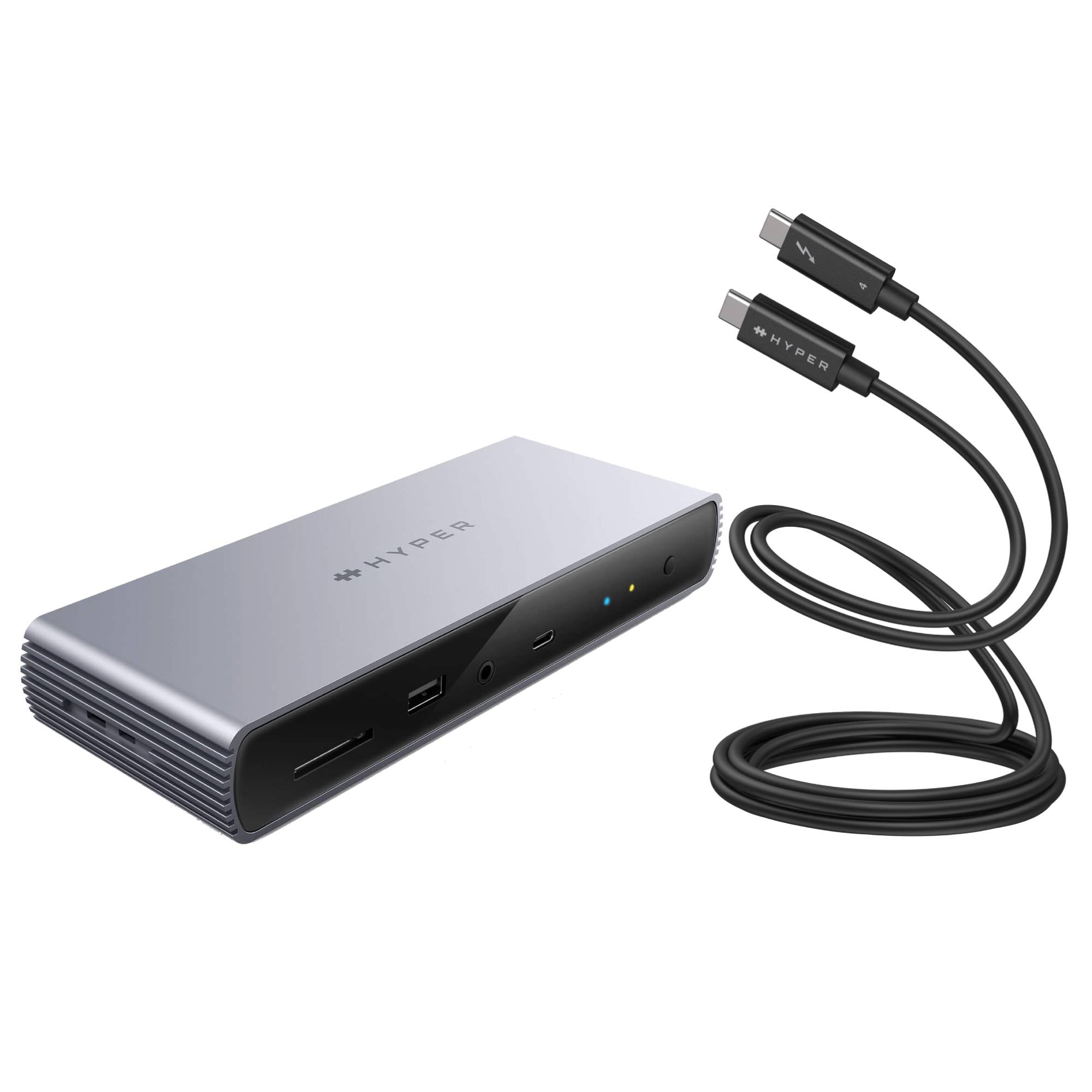 Thunderstruck Bundle! HyperDrive Thunderbolt 4 Dock & 2M Cable - HyperShop.com